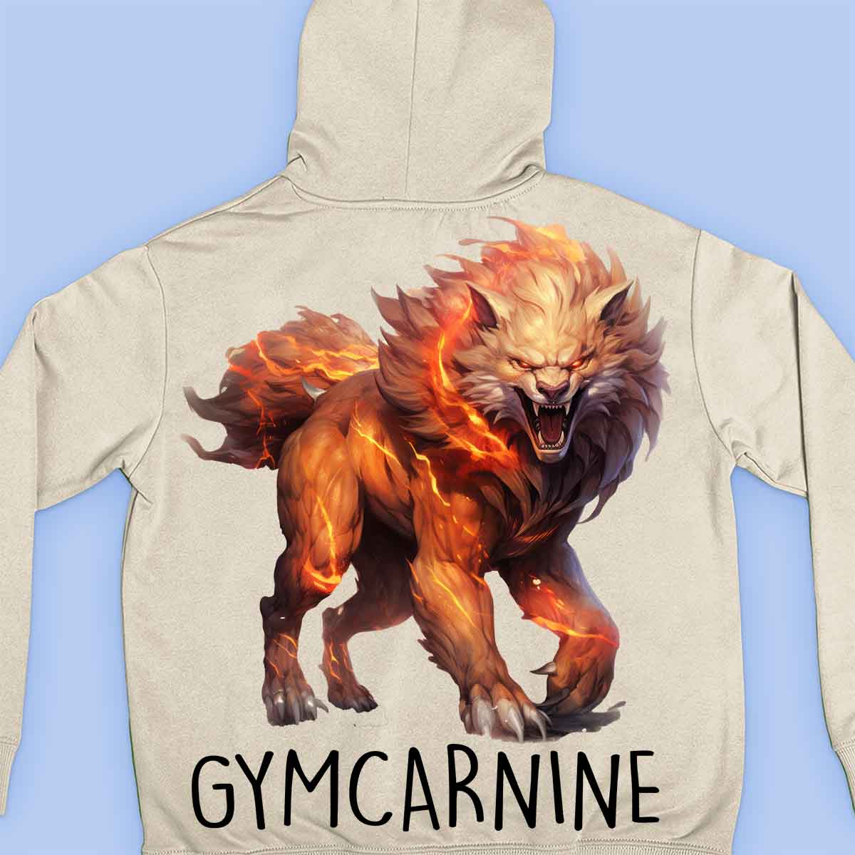 Gymcarnine - Prémiová mikina Unisex Backprint