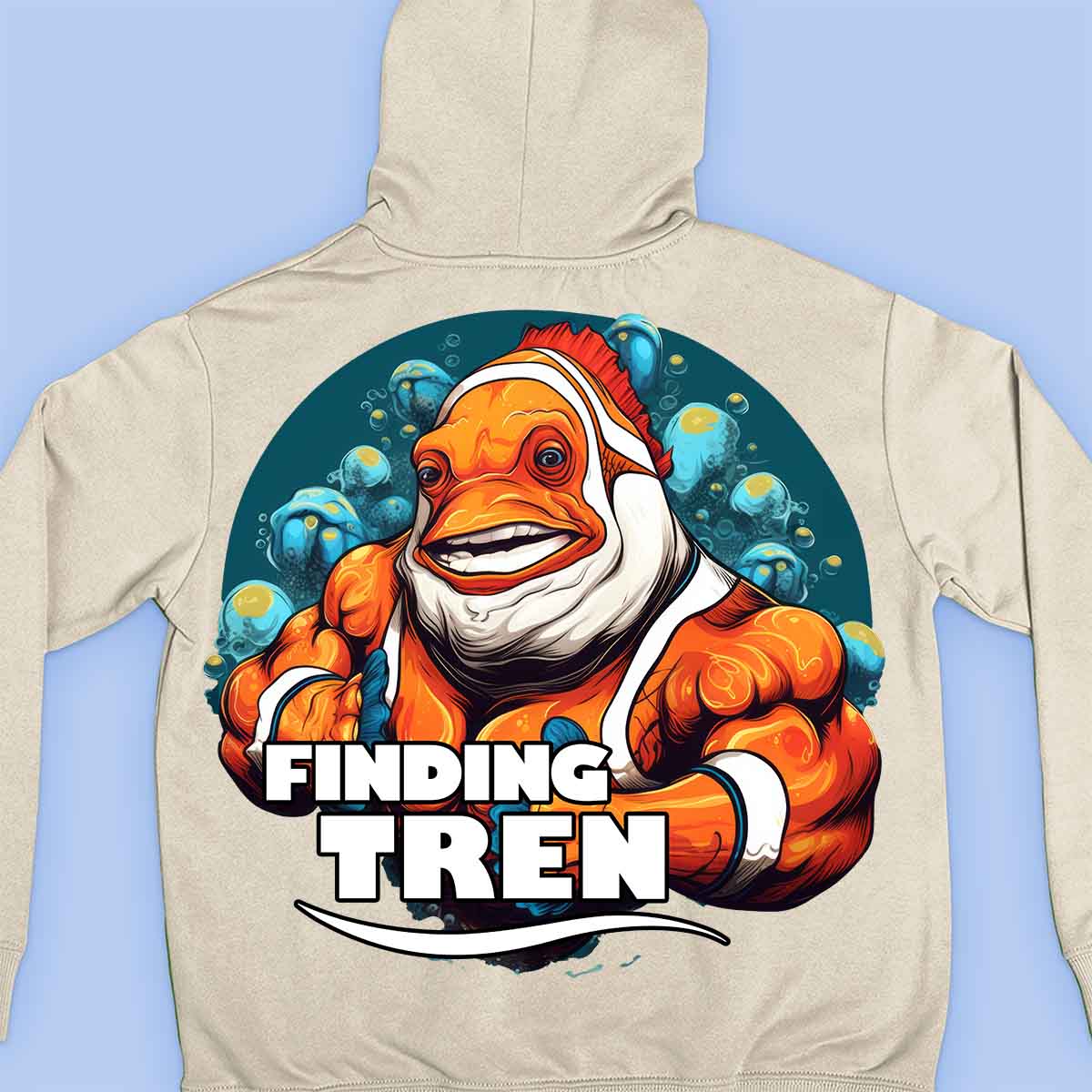 Finding Tren - Prémiová mikina Unisex Backprint