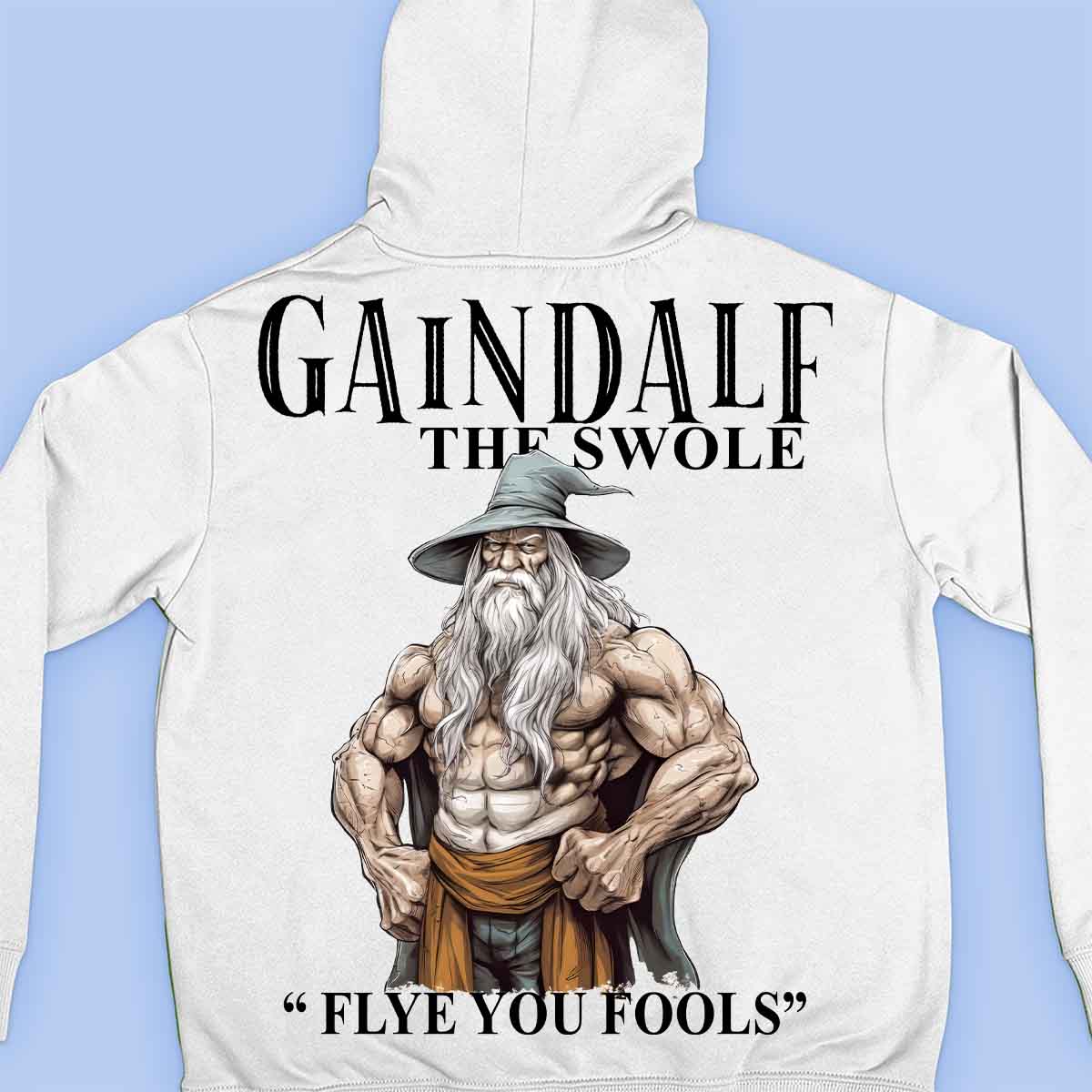 Gaindalf - Prémiová mikina Unisex Backprint