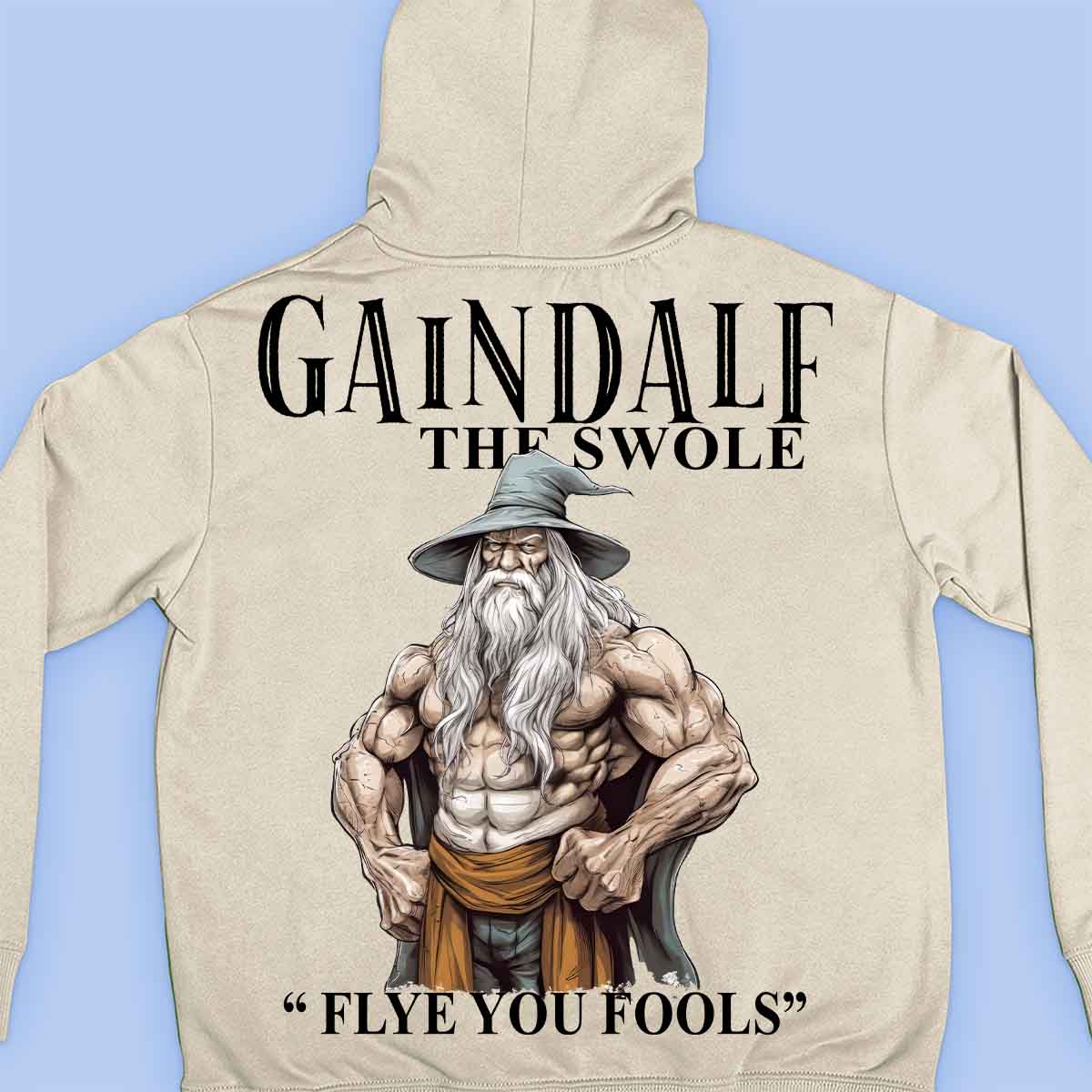 Gaindalf - Prémiová mikina Unisex Backprint