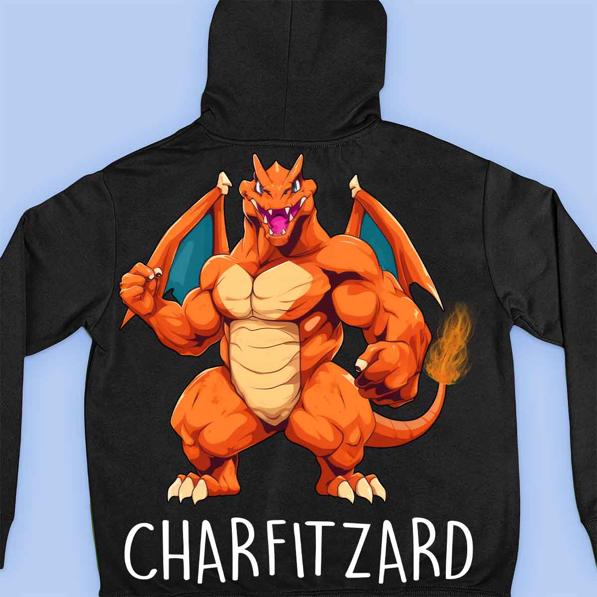 Charfitzard - Prémiová mikina Unisex Backprint