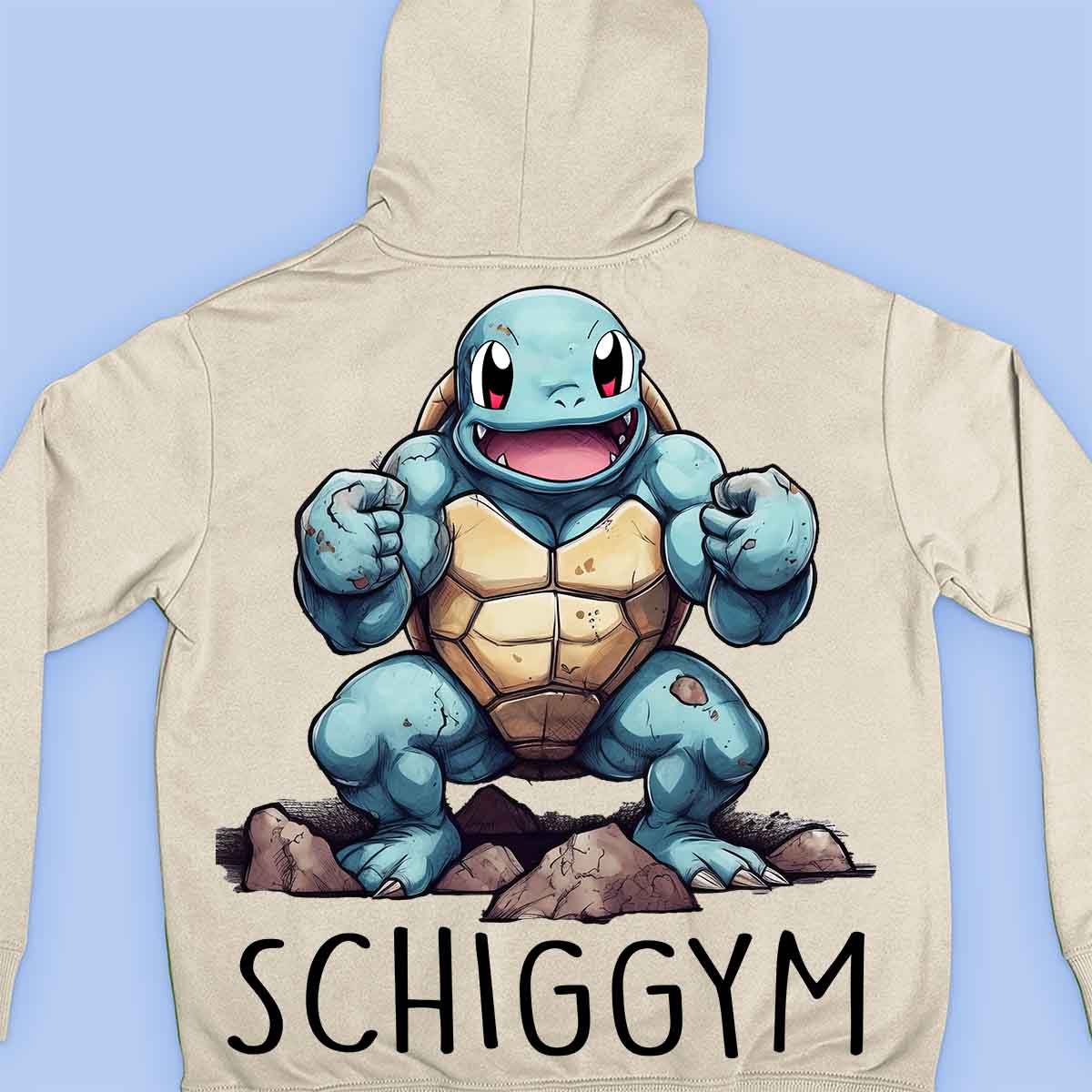 Schiggym - Prémiová mikina Unisex Backprint