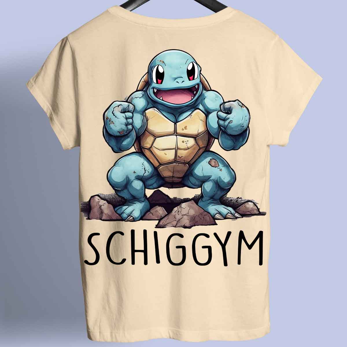 Schiggym – prvotřídní tričko Unisex Backprint
