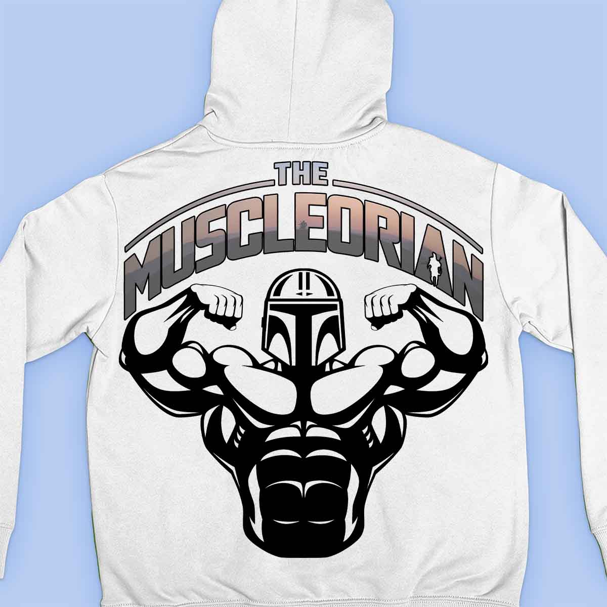 Muscleorian - Prémiová mikina Unisex Backprint