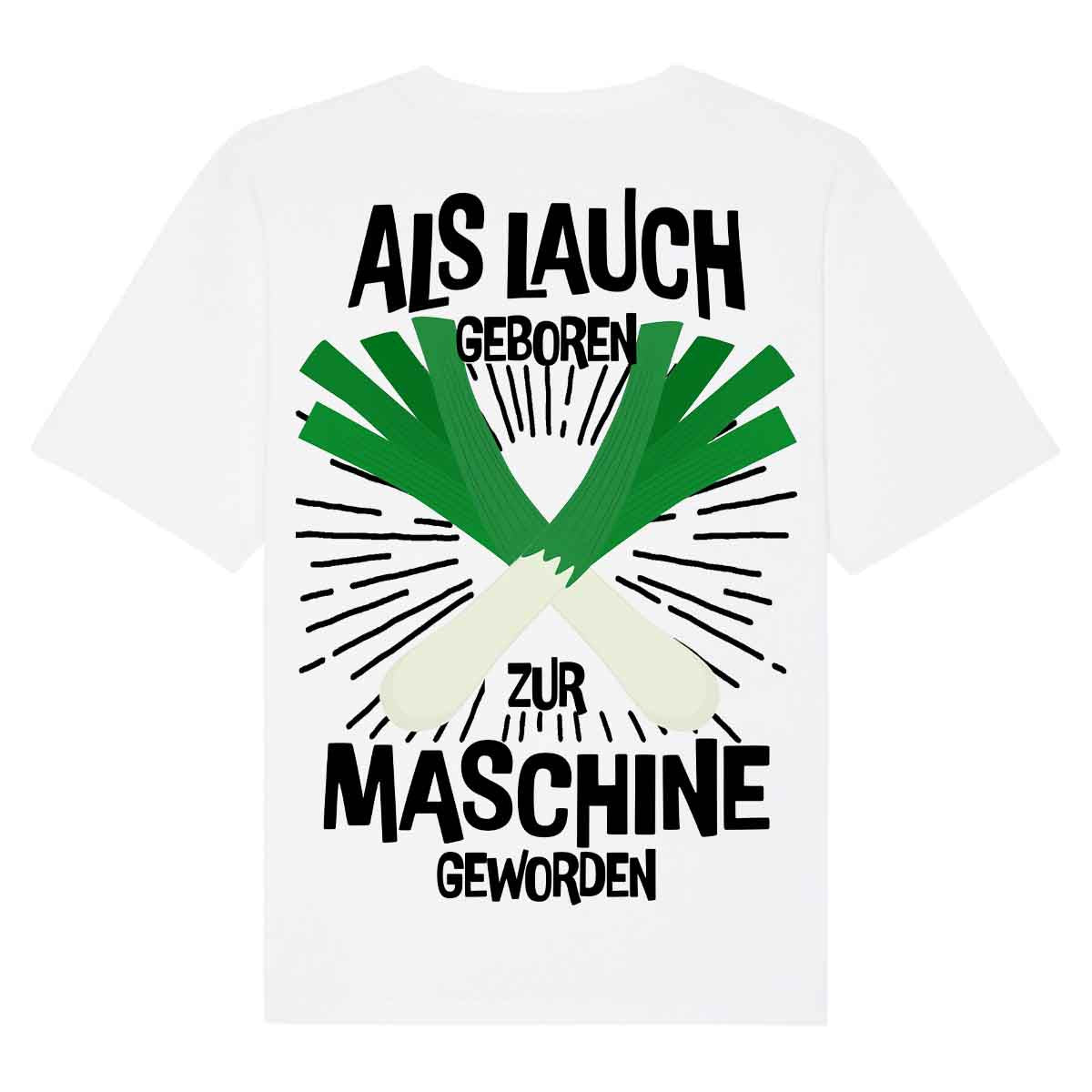 Machine Become - Premium Oversize Shirt Unisex Backprint