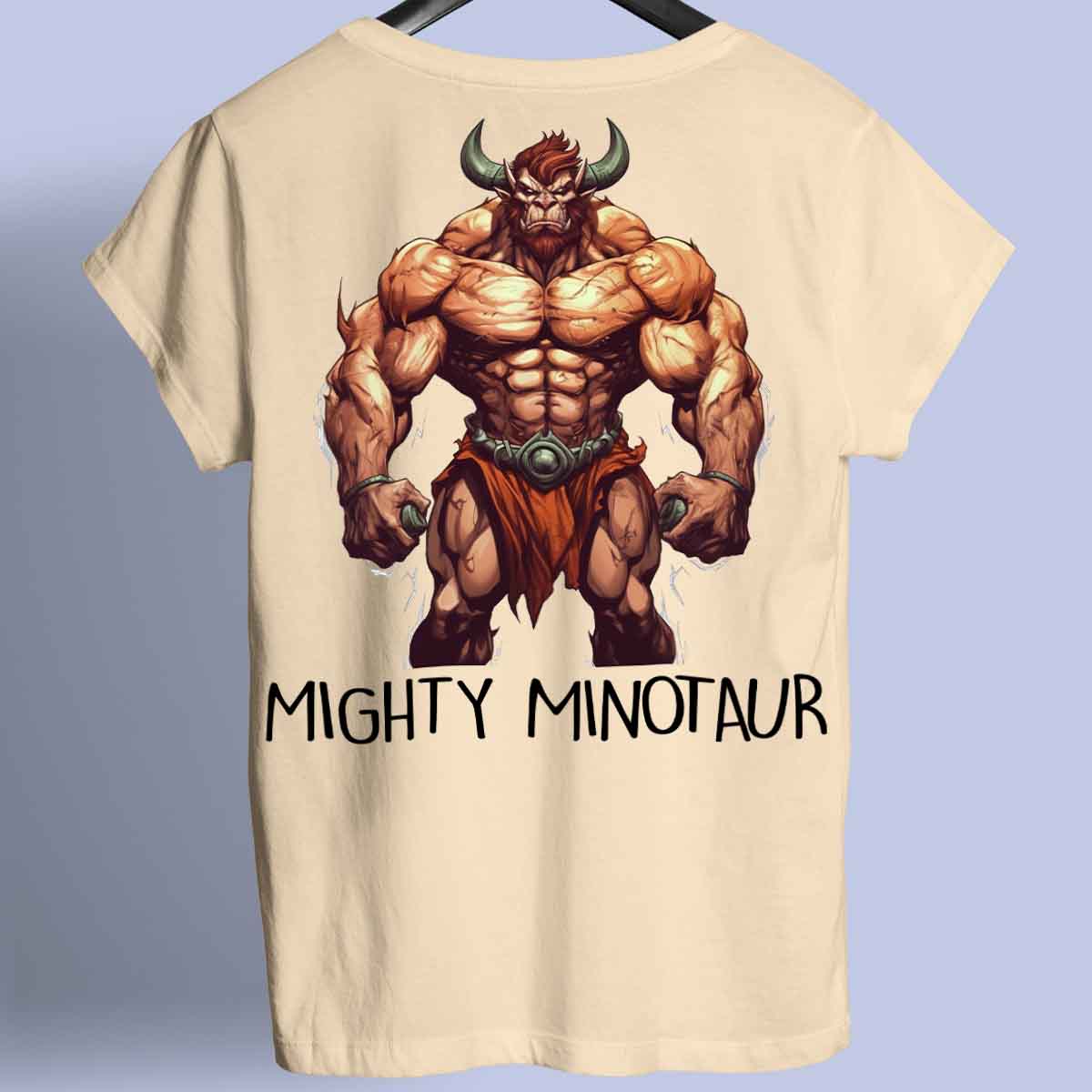 Mighty Minotaur – prvotřídní unisexový potisk košile