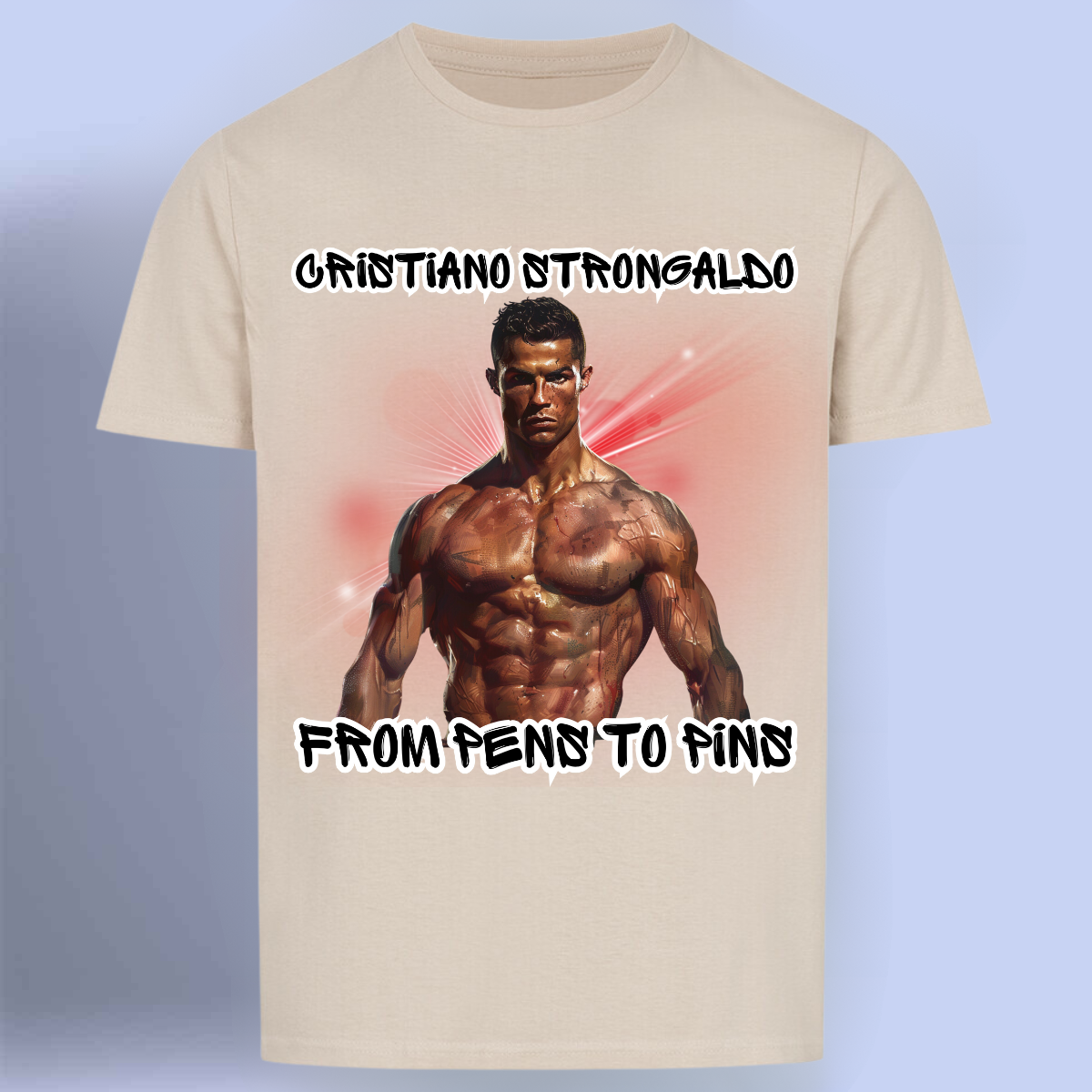 Strongaldo - Premium Shirt Unisex Frontprint