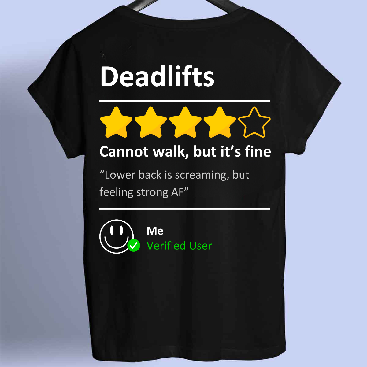 Deadlift Review - Premium Shirt Unisex Frontprint