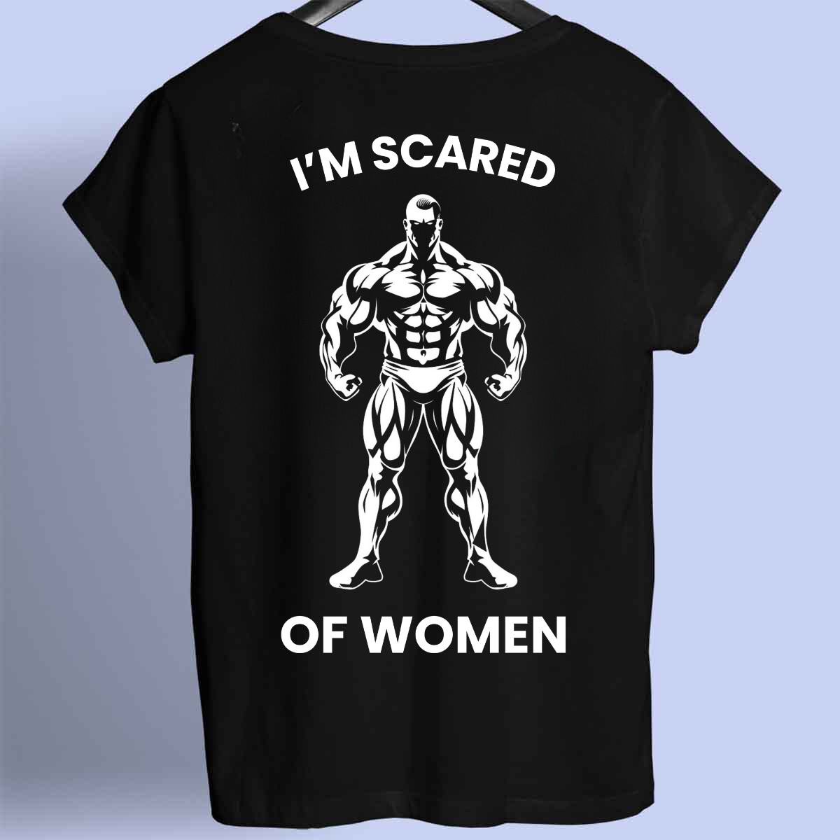 Scared - Premium Shirt Unisex Frontprint