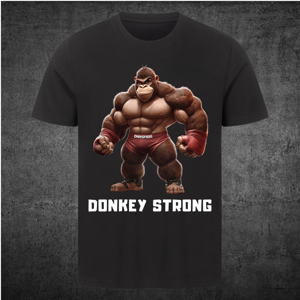 Donkey Strong - Premium Shirt Unisex Frontprint