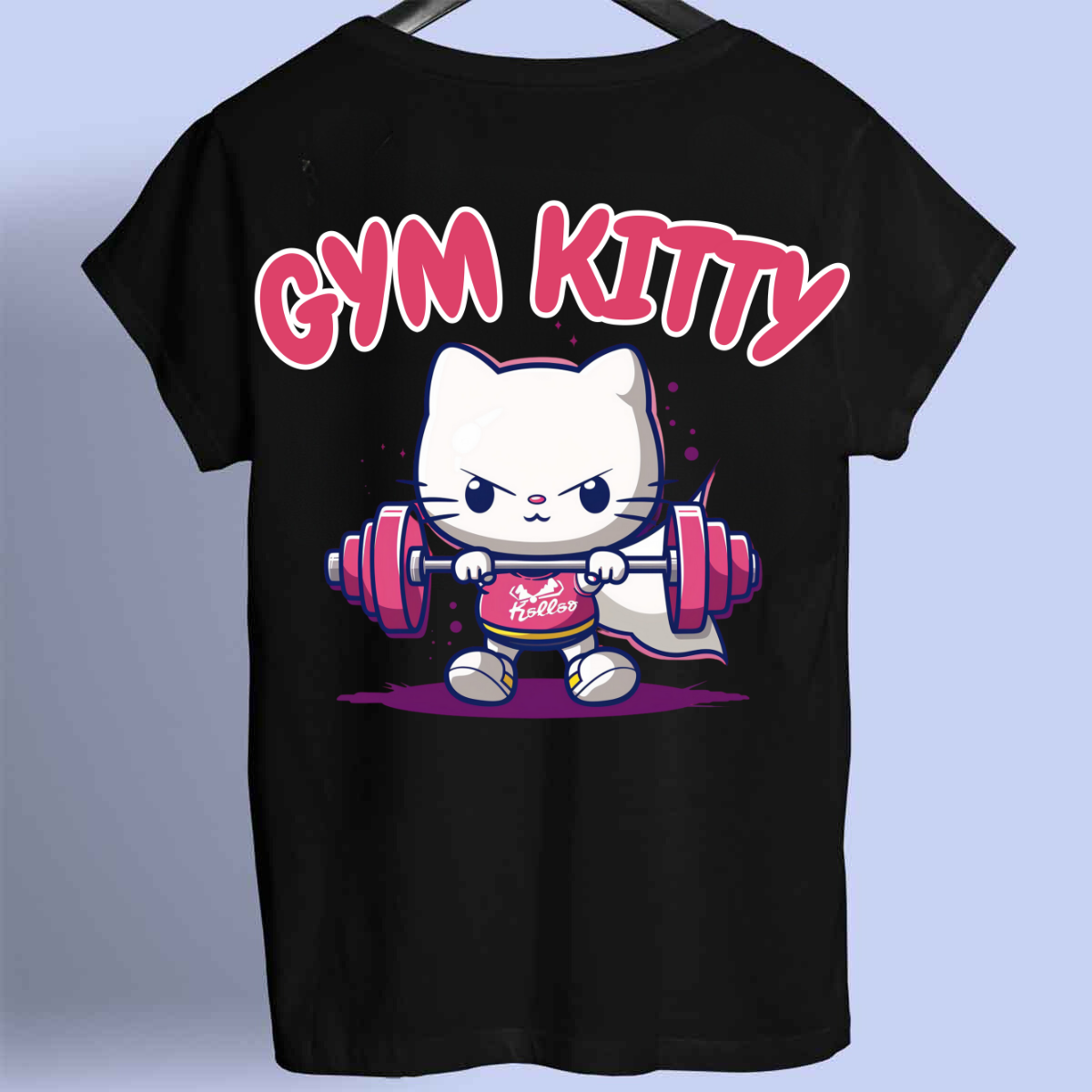 Gym Kitty - Premium Shirt Unisex Front Print