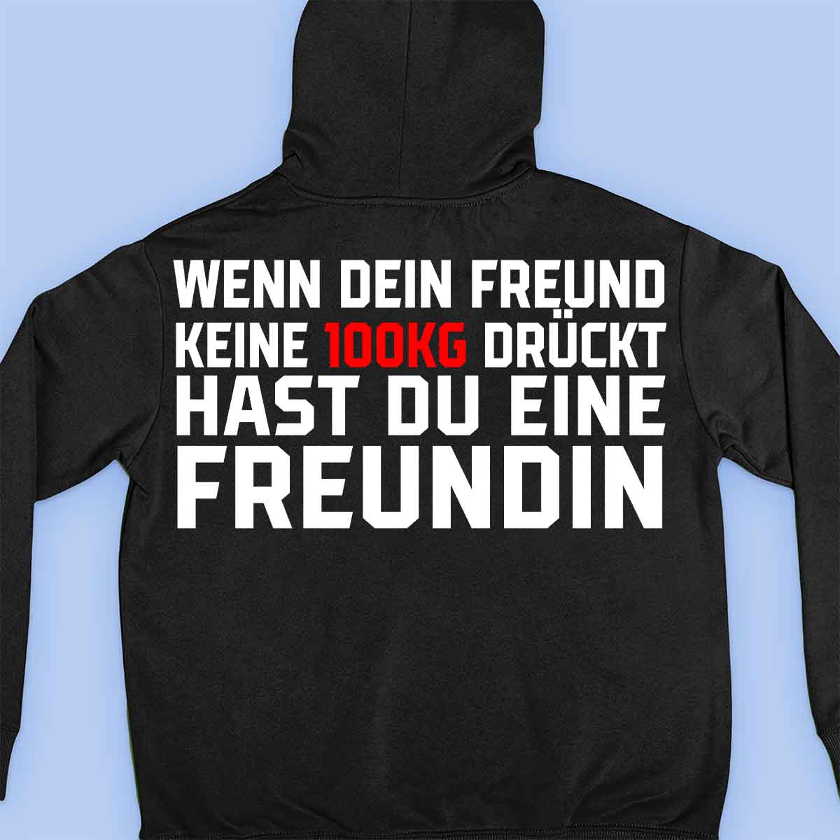 100KG - Premium Hoodie Unisex Backprint