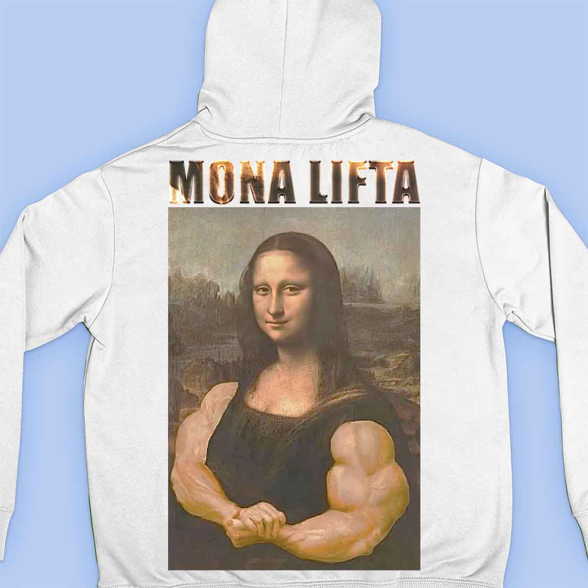 Mona Lifta - Prémiová mikina Unisex Backprint