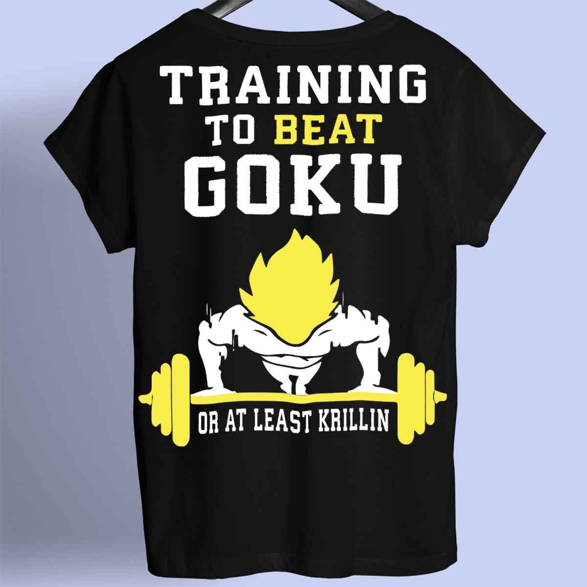 Beat Goku – prémiové tričko Unisex Backprint