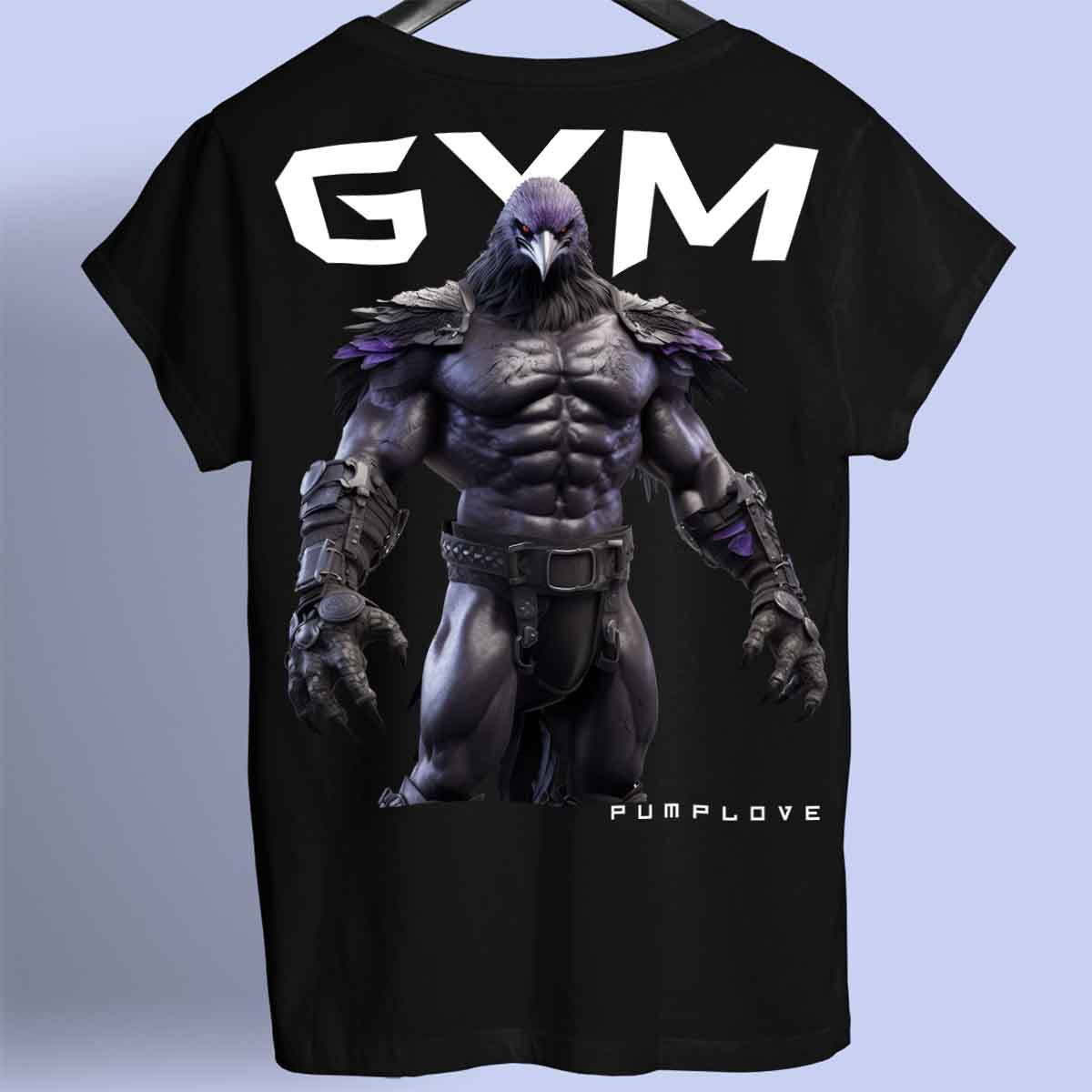 Gym Raven - prémiové tričko Unisex s potiskem