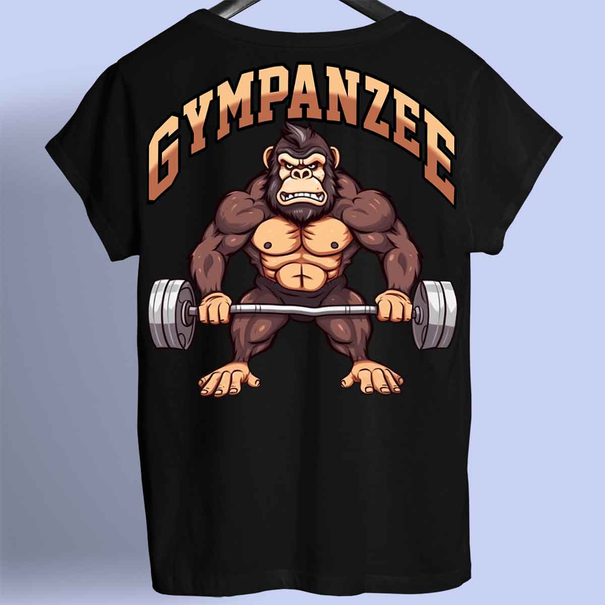 Gympanzee - prémiová košile Unisex Backprint