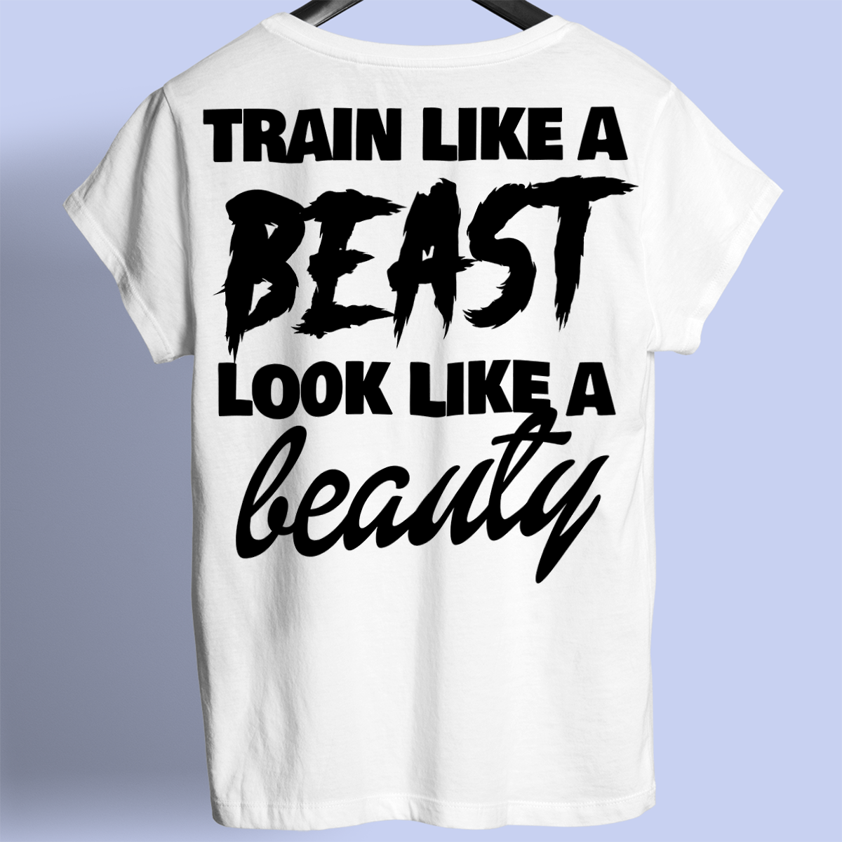 Beast & Beauty - prémiová košile Unisex Backprint