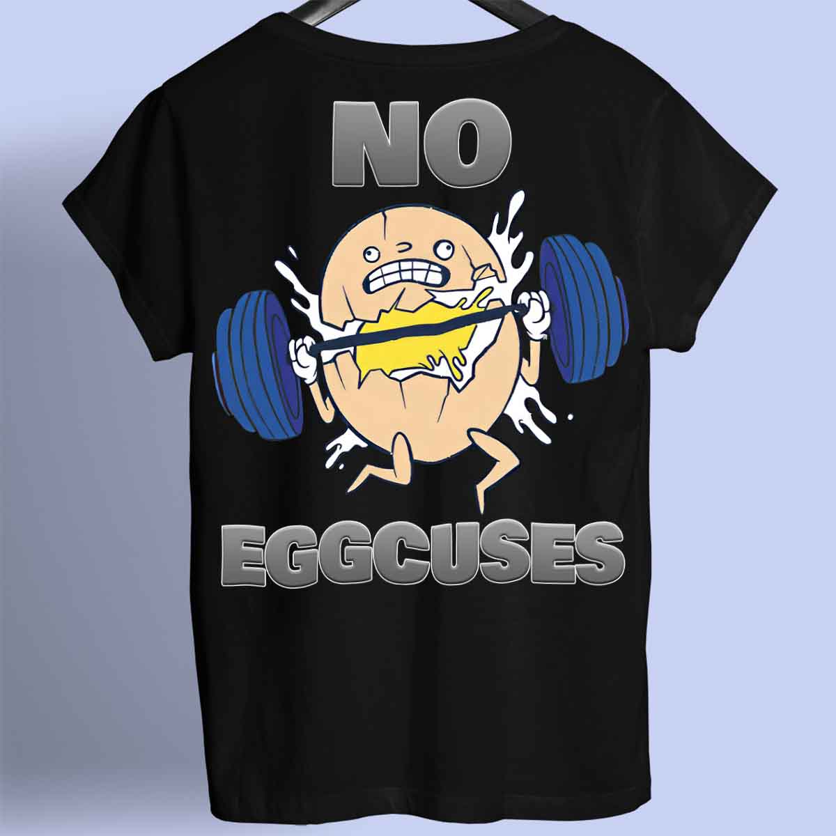 Eggcuses - Premium tričko Unisex Backprint