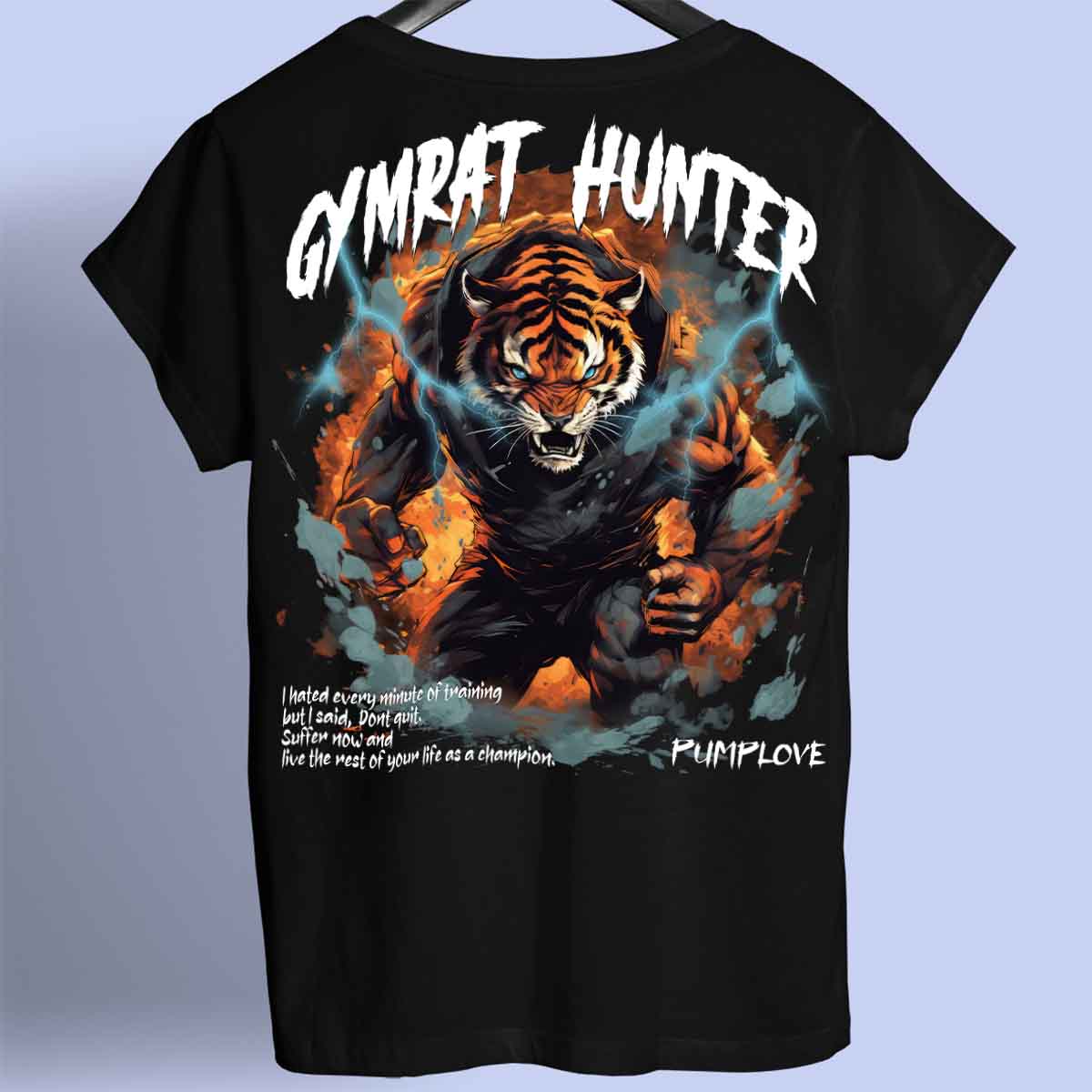 Gymrat Hunter - prémiová košile Unisex Backprint