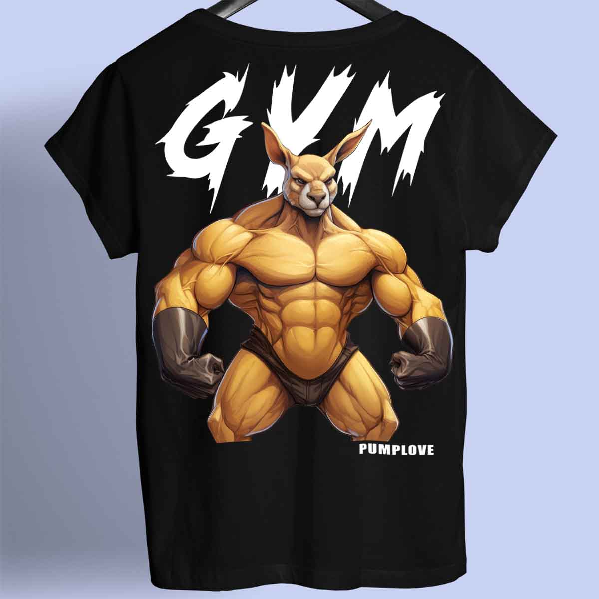 Gym Kangaroo - prémiové tričko Unisex s potiskem