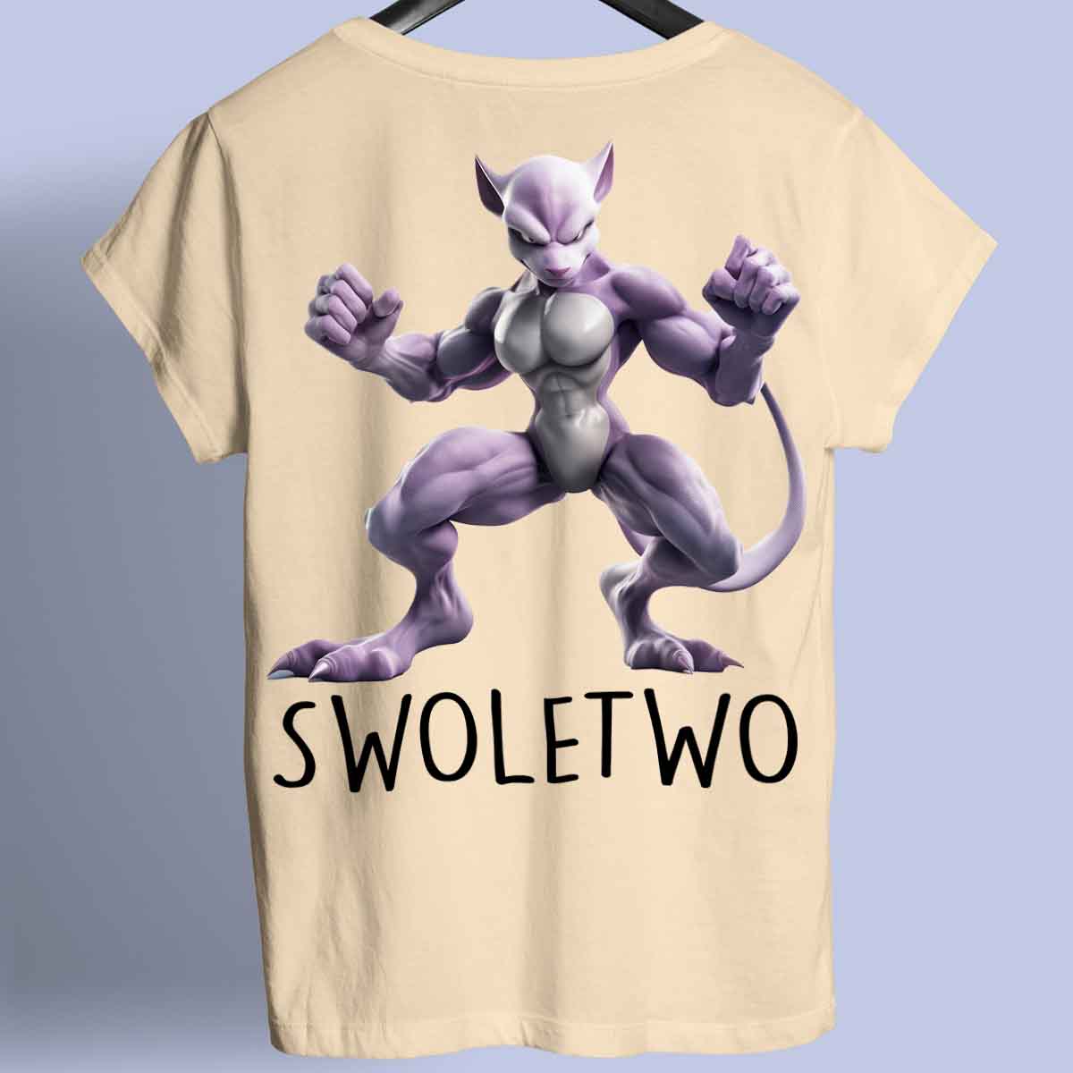 Swoletwo - prémiové tričko Unisex Backprint