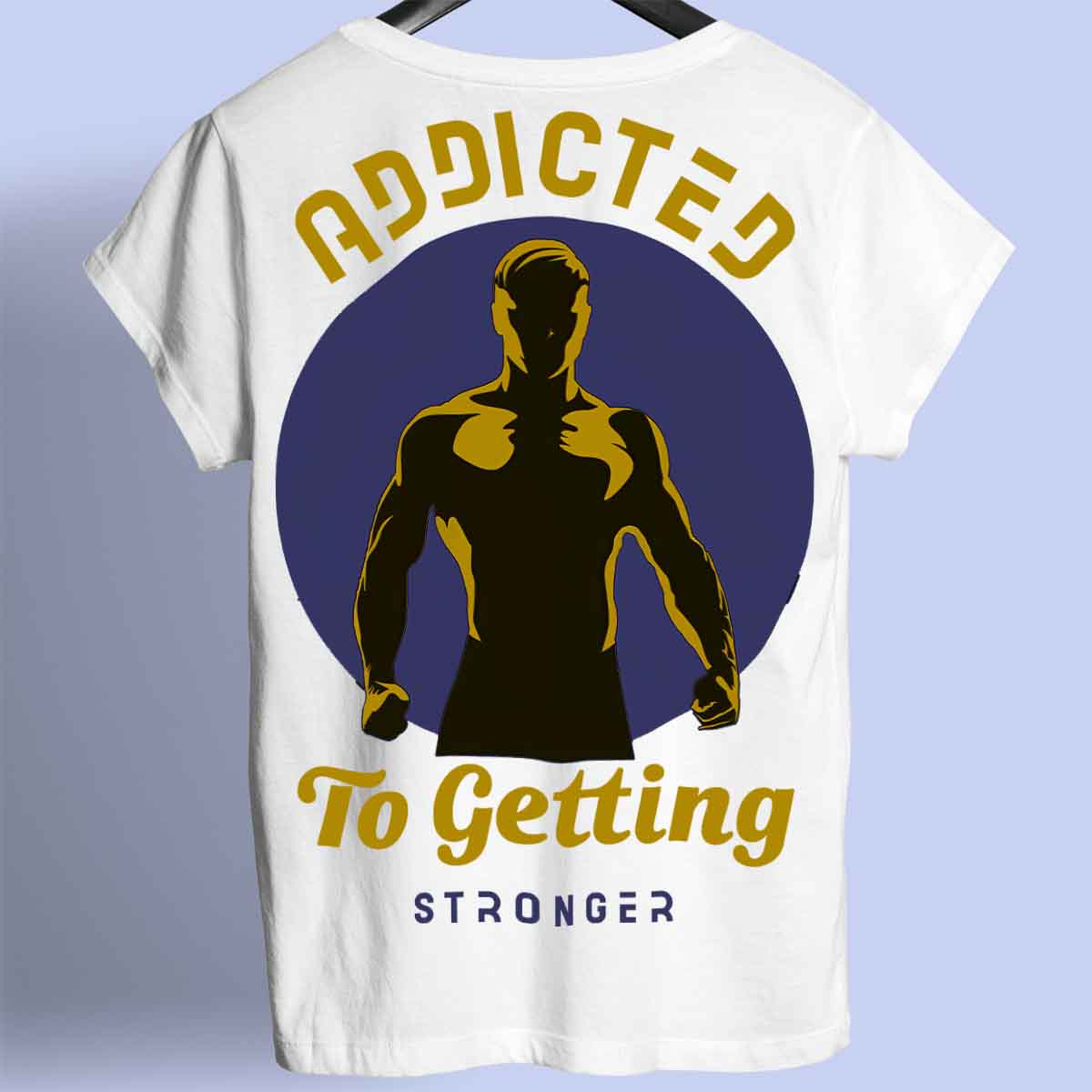 Addicted - Prémiová košile Unisex Backprint