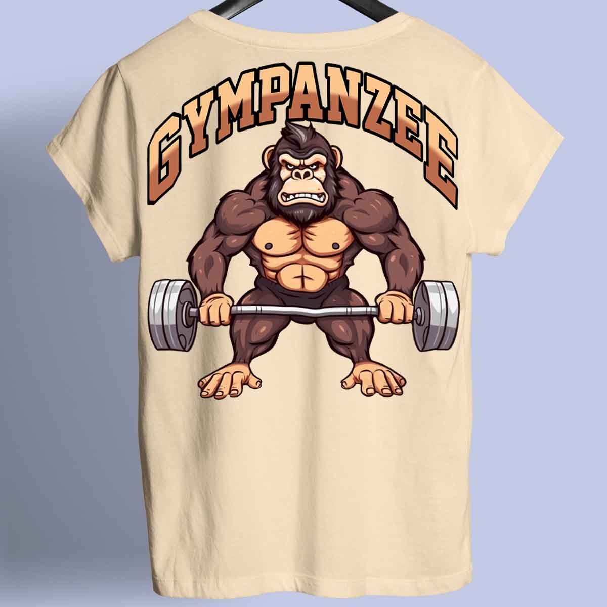 Gympanzee - prémiová košile Unisex Backprint