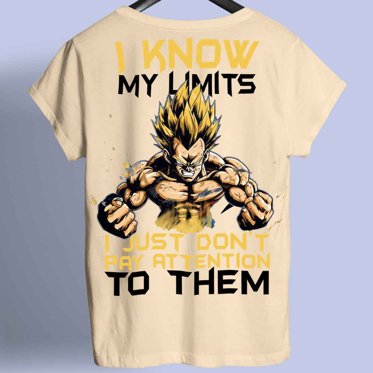 Limity - Premium T-Shirt Unisex Backprint