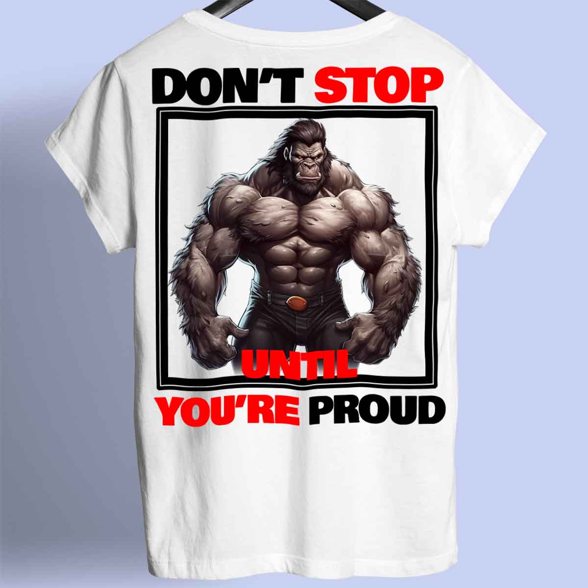 Proud - Prémiová košile Unisex Backprint