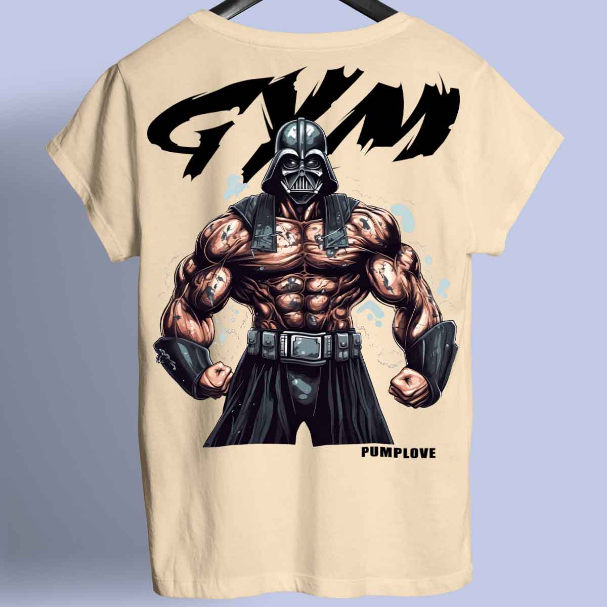 Gym Vader - prémiové tričko Unisex s potiskem