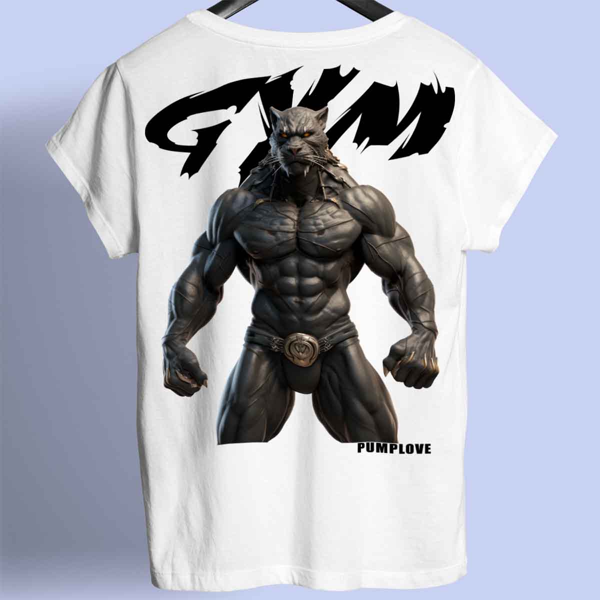 Gym Panther - prémiové tričko Unisex s potiskem