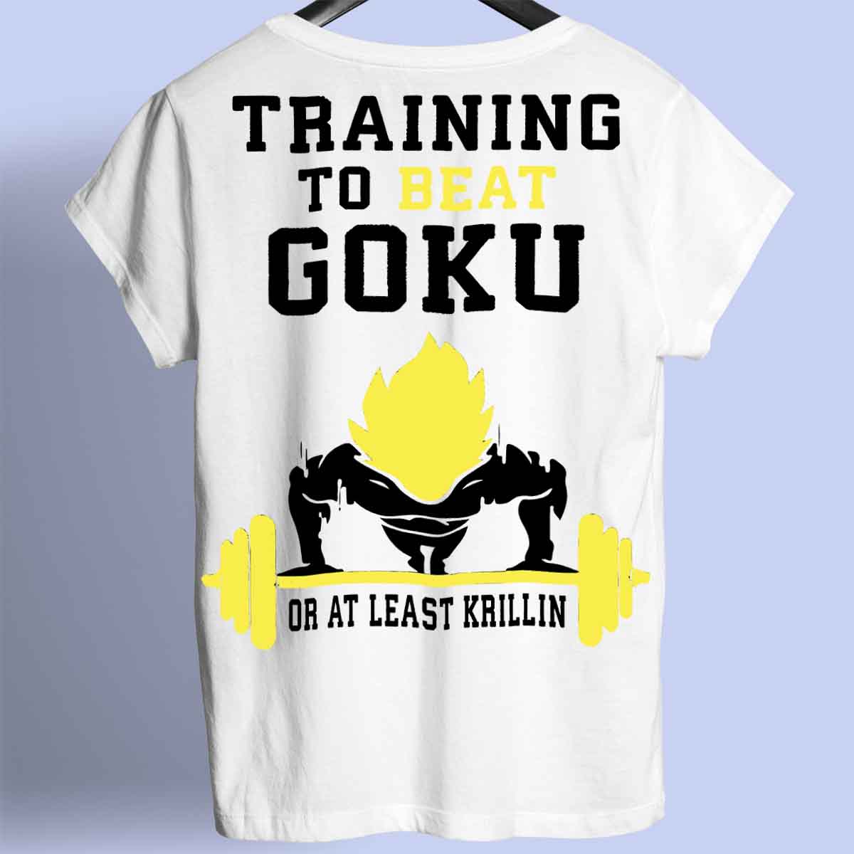 Beat Goku – prémiové tričko Unisex Backprint