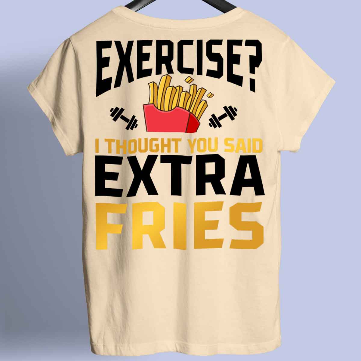 Exercise - Premium Shirt Unisex Backprint