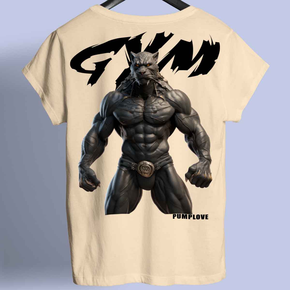 Gym Panther - prémiové tričko Unisex s potiskem