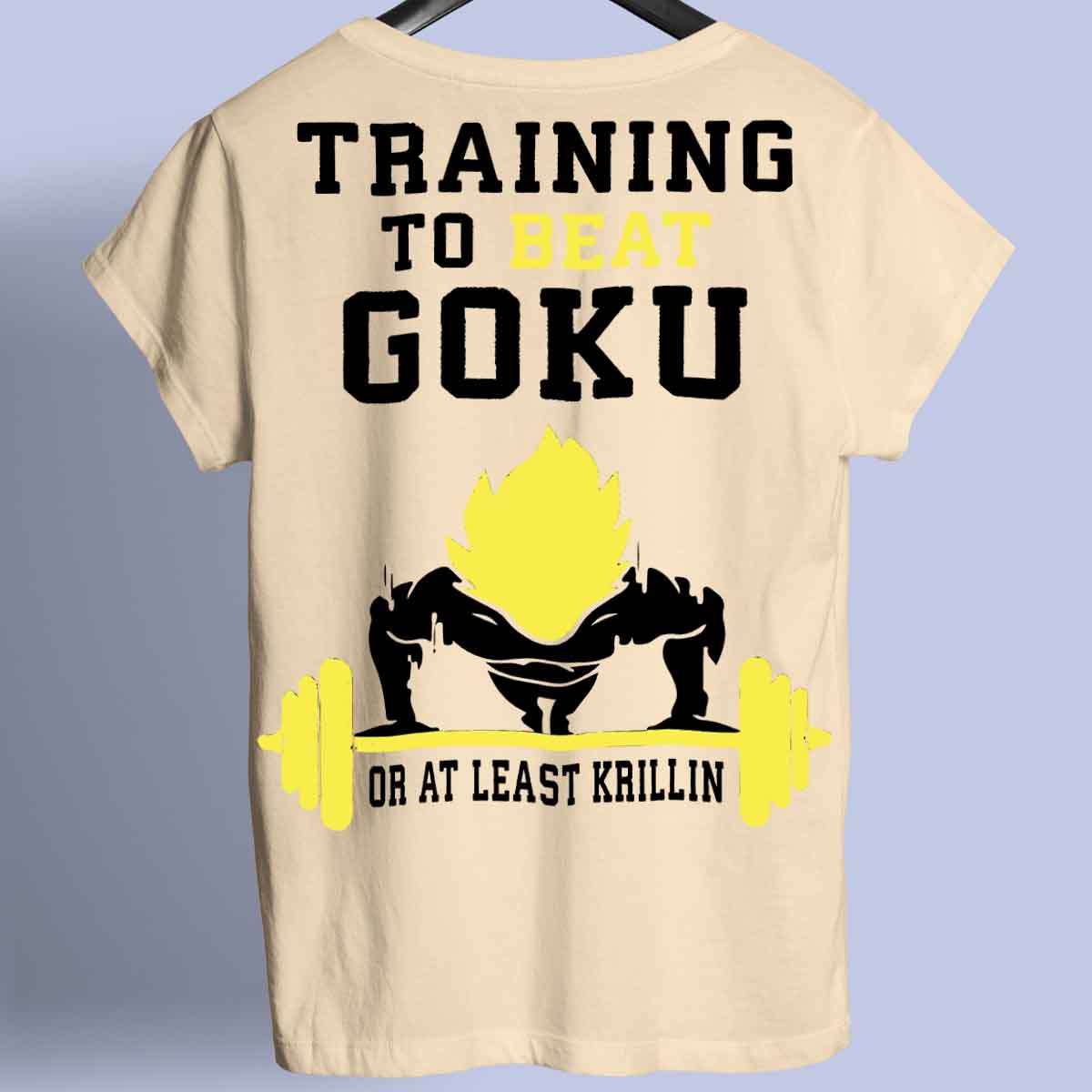 Beat Goku – prémiové tričko Unisex Backprint