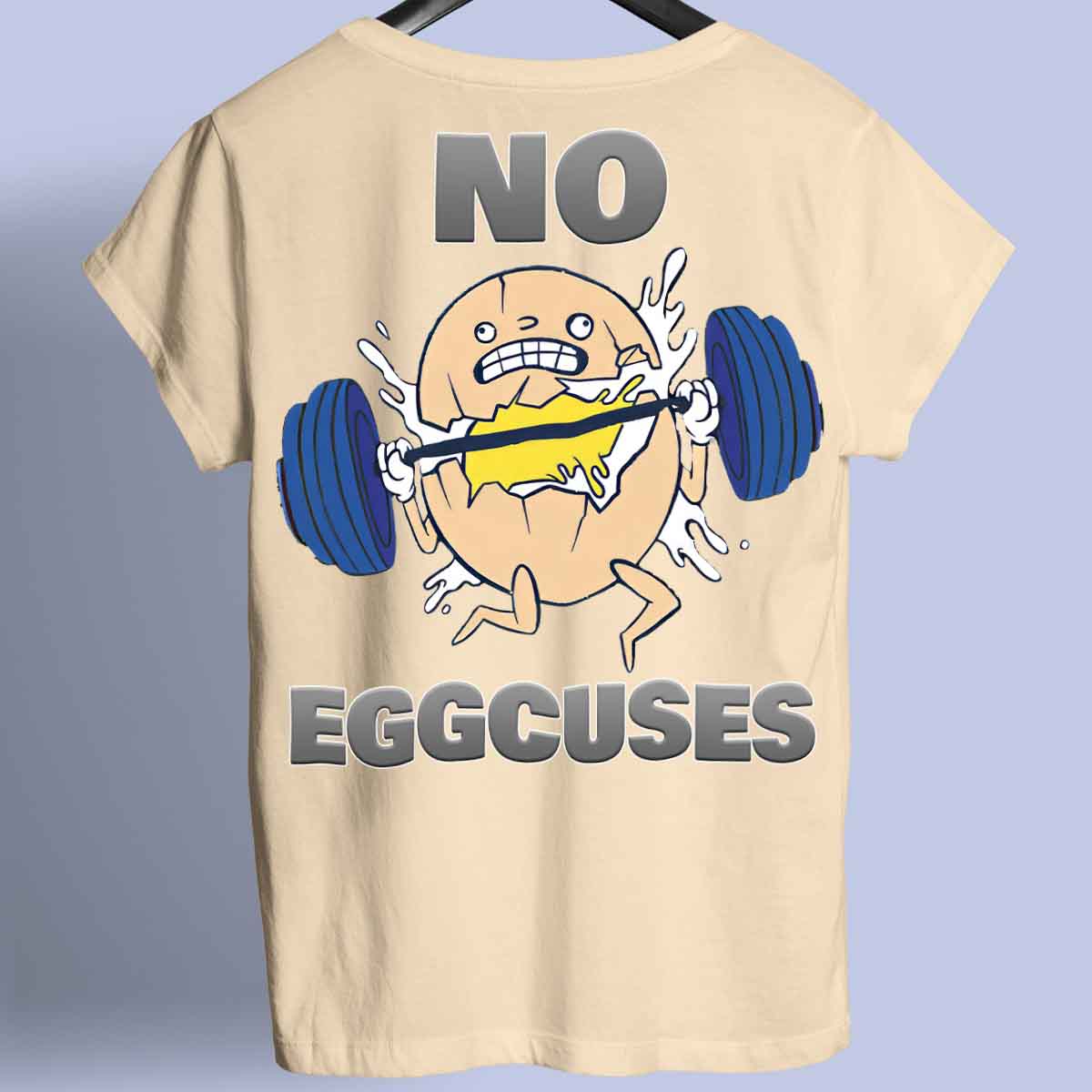 Eggcuses - Premium tričko Unisex Backprint