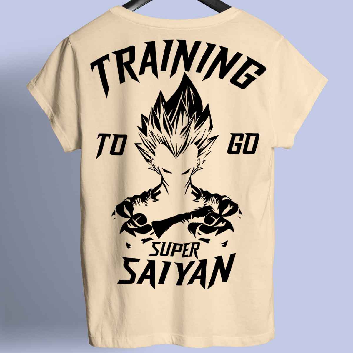 Super Saiyan - prémiové tričko Unisex Backprint