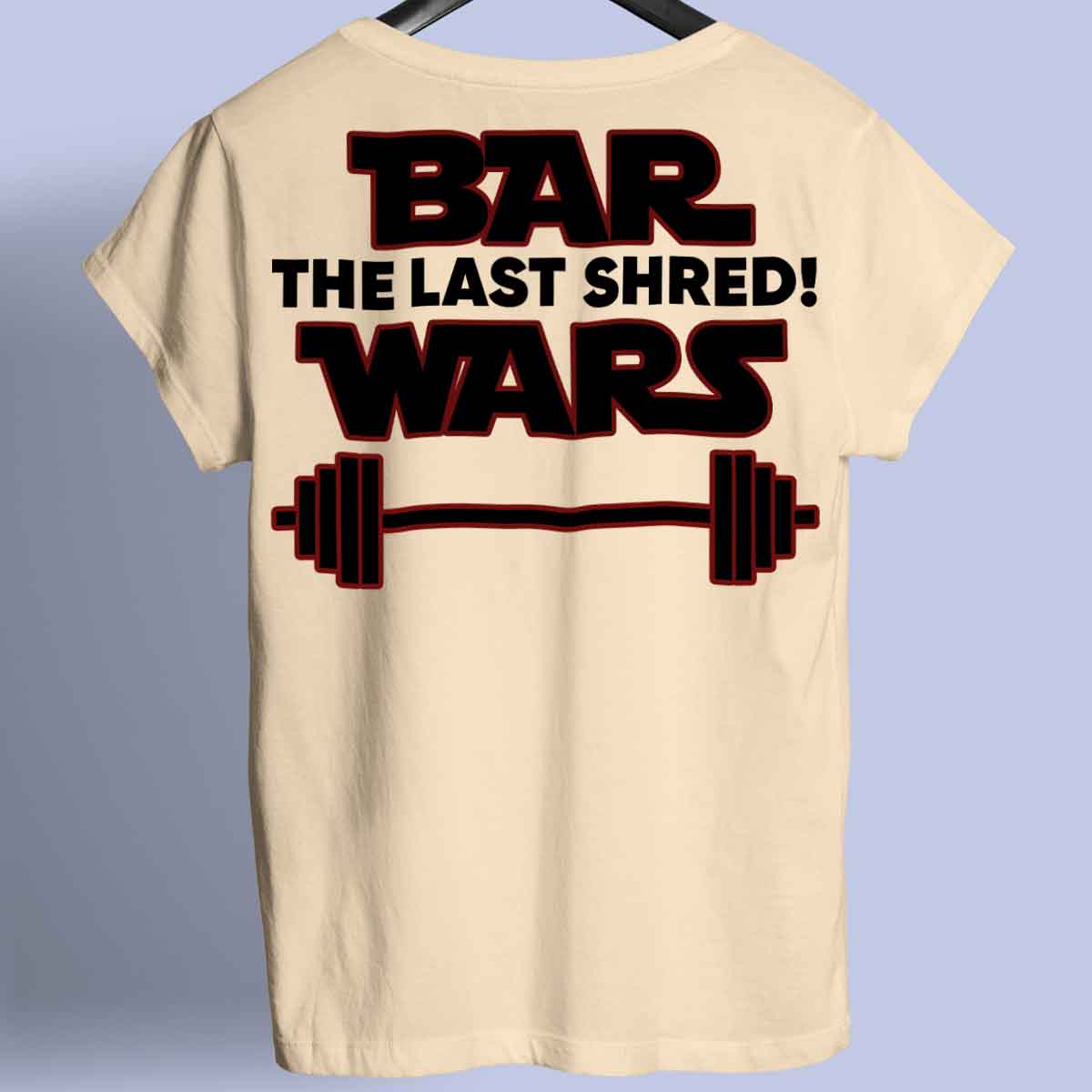 Bar Wars - prémiové tričko Unisex Backprint