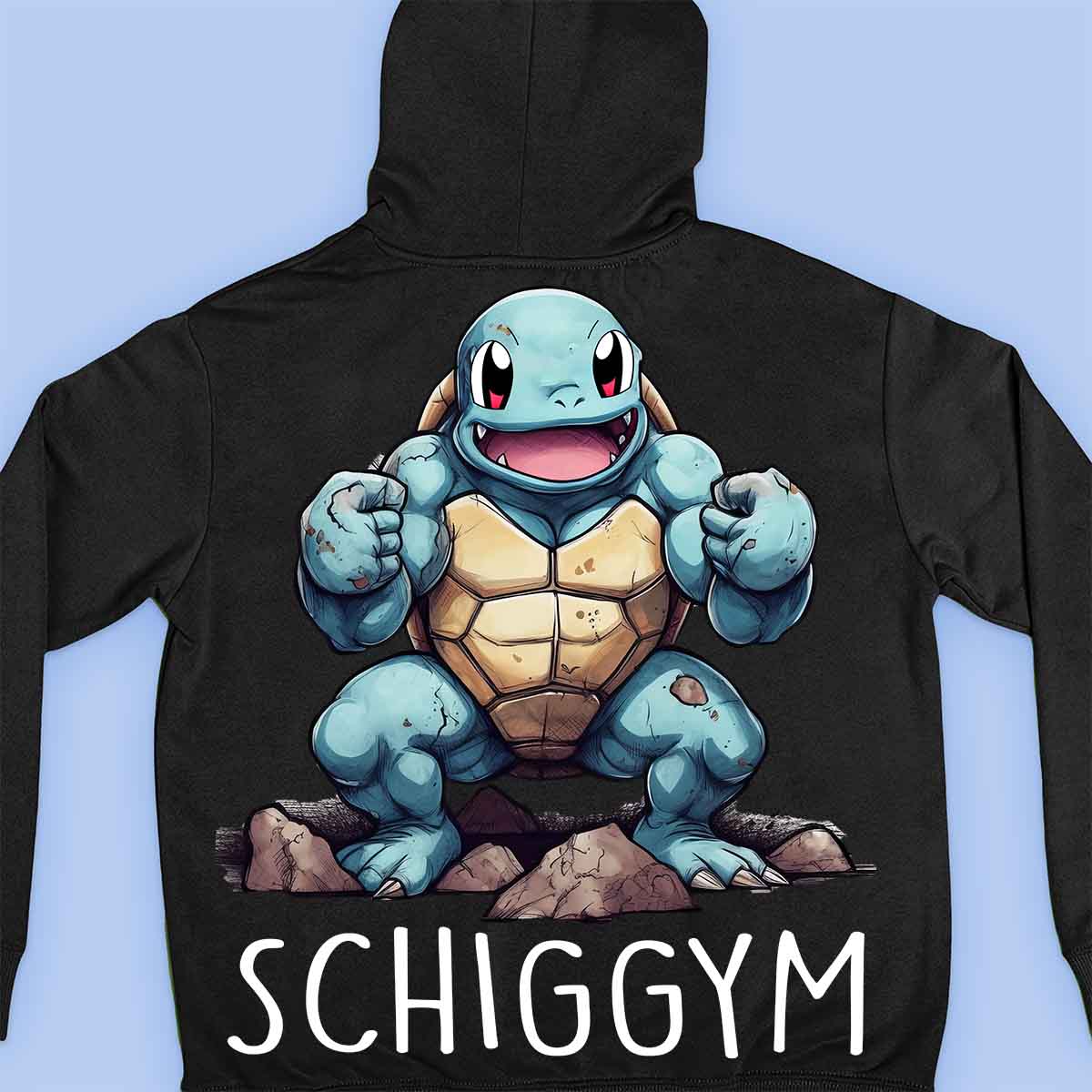 Schiggym - Prémiová mikina Unisex Backprint