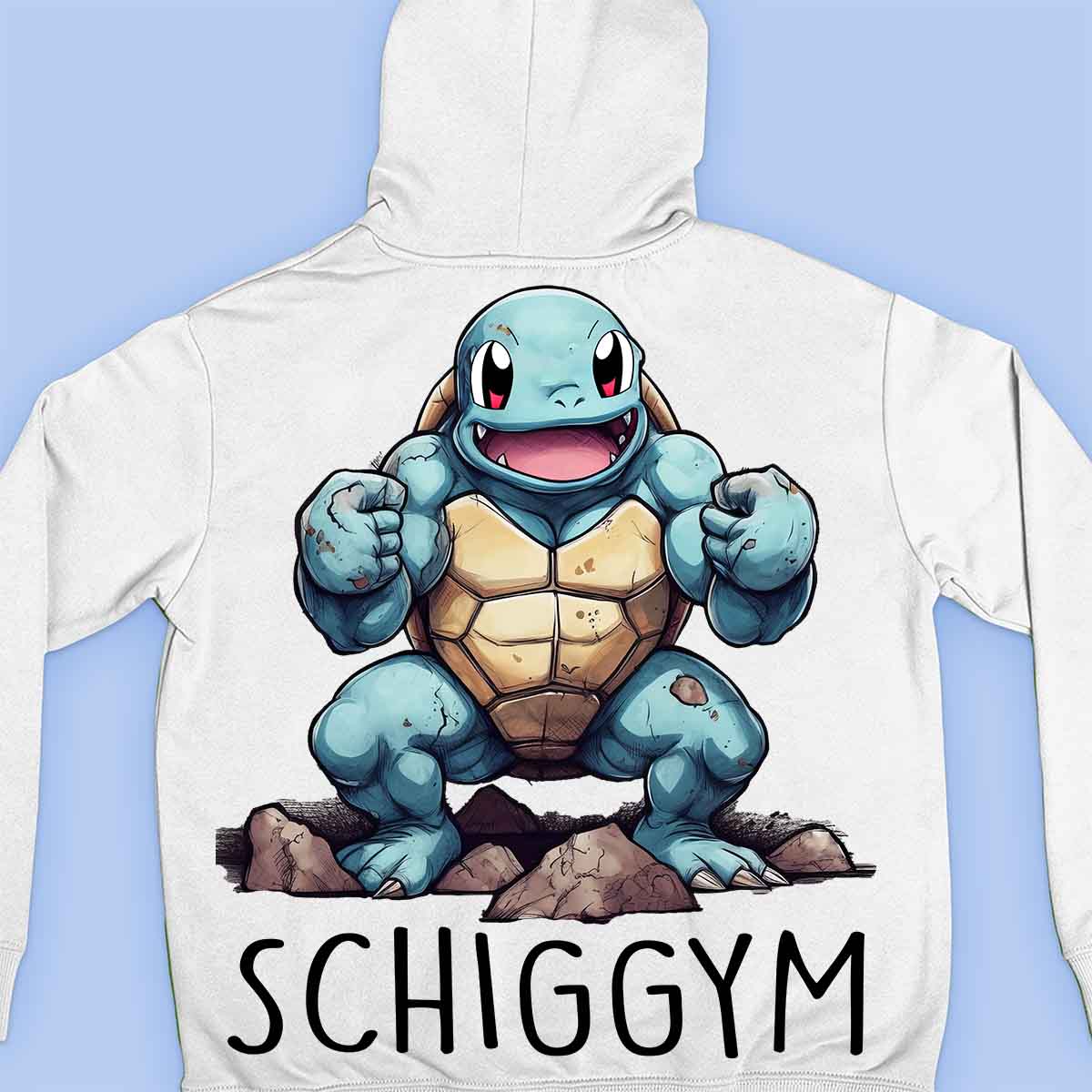 Schiggym - Prémiová mikina Unisex Backprint