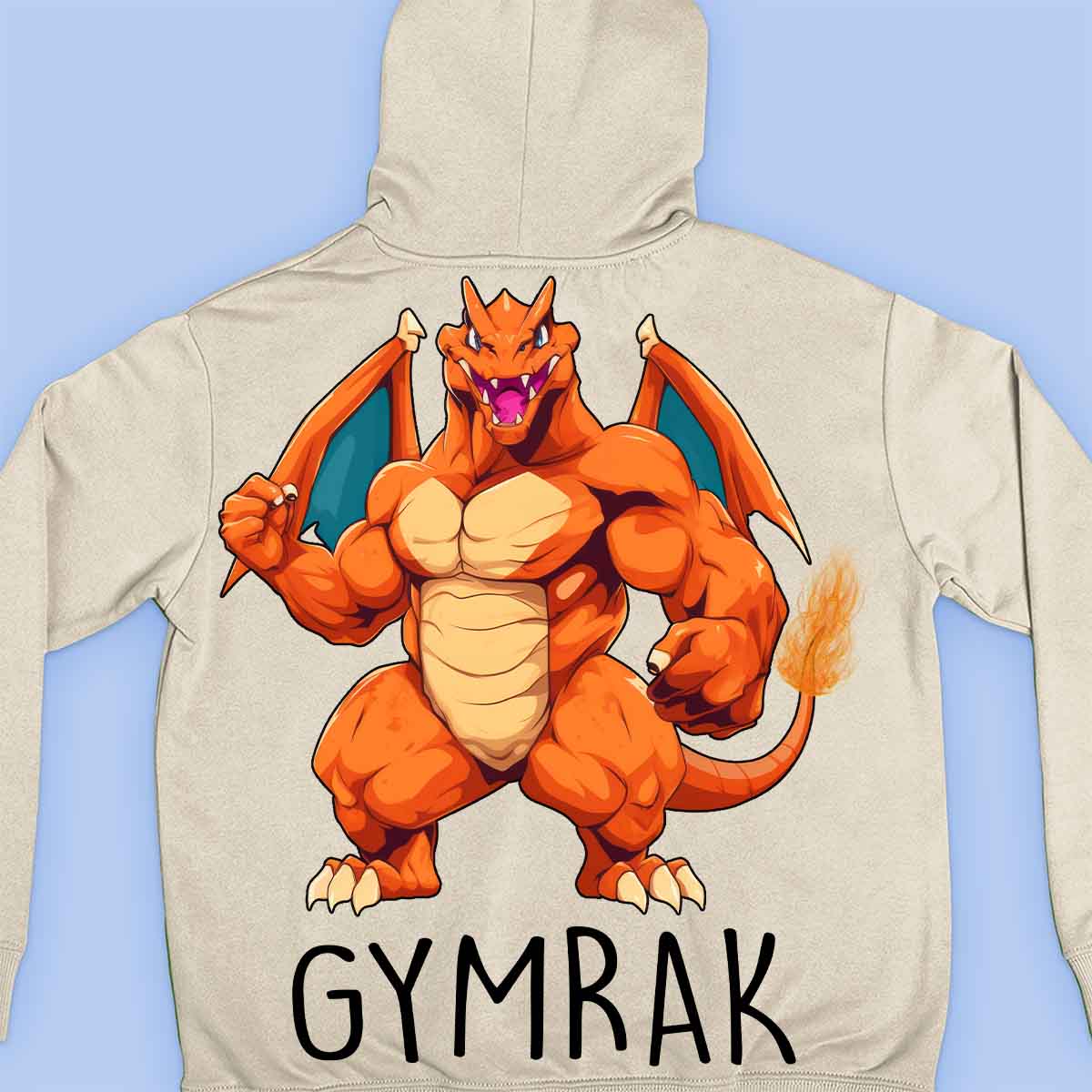 Gymrak - Prémiová mikina Unisex Backprint