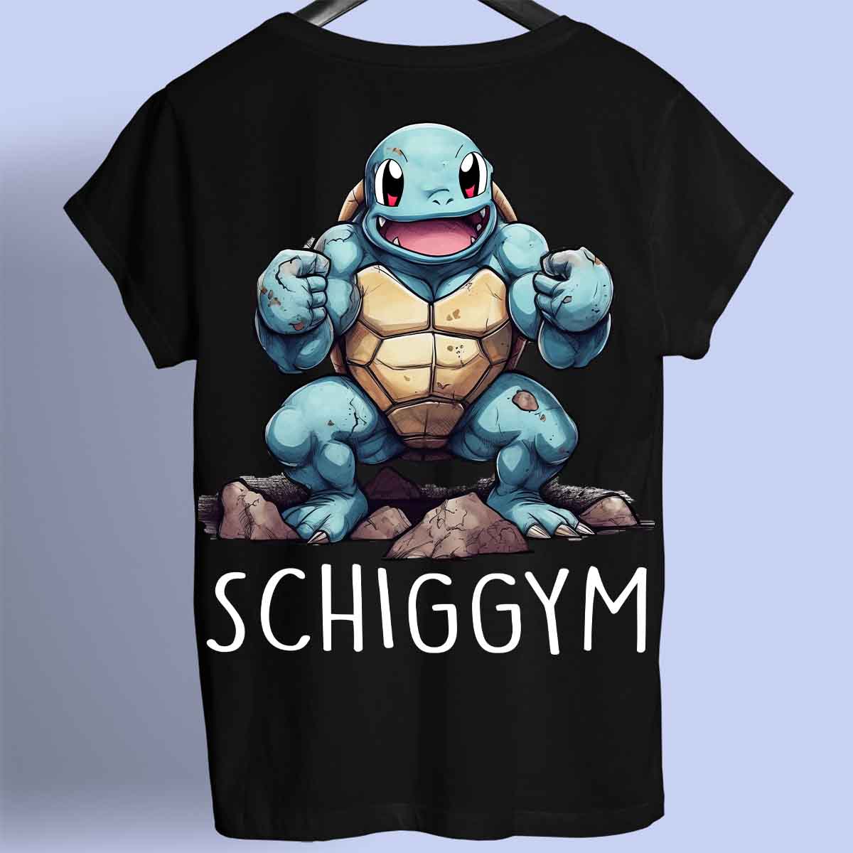 Schiggym – prvotřídní tričko Unisex Backprint