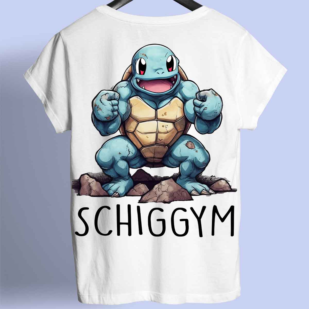 Schiggym – prvotřídní tričko Unisex Backprint