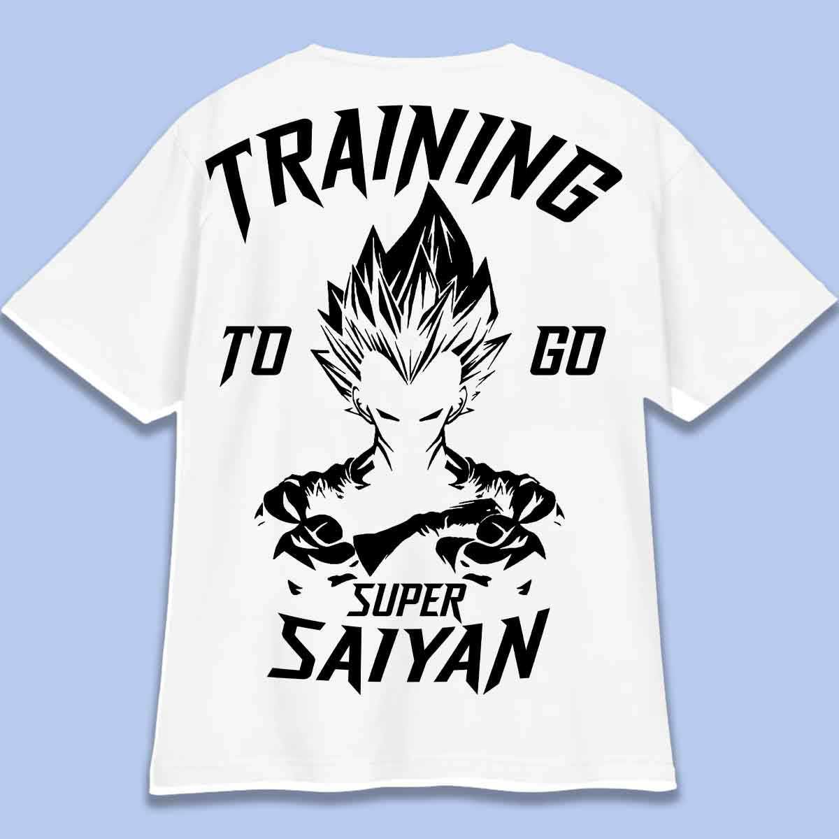 Saiyan - T-Shirt Oversize Unisex Backprint