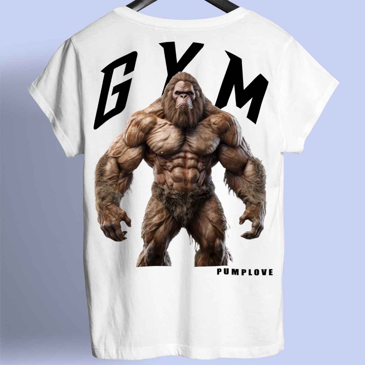 Gym Bigfoot - prémiové tričko Unisex s potiskem