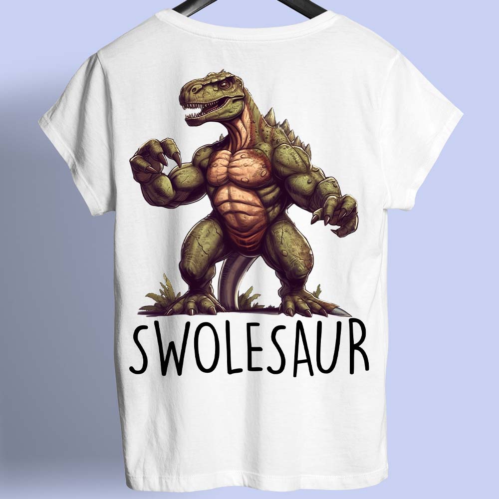 Swolesaur - T-shirt back print