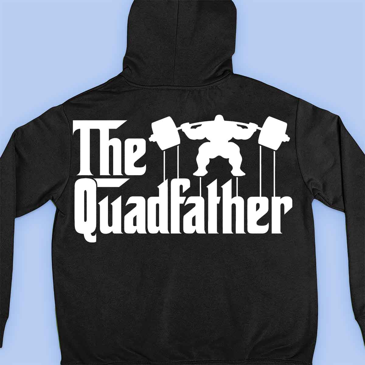 The Quadfather - prémiová mikina Unisex Backprint